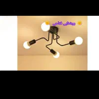 لوستر شاخه‌ای ۸ شعله تولید مستقیم روشنایی فتاحی