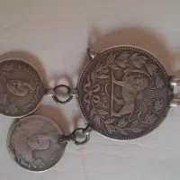 سکه نقره مظفرالدین قاجار