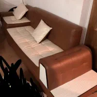 مبل چرم ۸ نفره