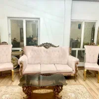 مبلمان نه نفره و نهارخوری شش نفره بسیار تمیز و شیک|مبلمان خانگی و میز عسلی|تهران, ولنجک|دیوار