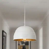 لوسترهای اویز تک شعله مشکی و سفید راهرو اتاق خواب|لوستر و چراغ آویز|تبریز, |دیوار