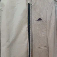 کت کرمی + جلیقه + پیراهن + کیف