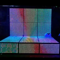 دو عدد دستگاه استیج عروسی شیشه ای وپیکسلی کاملا نو