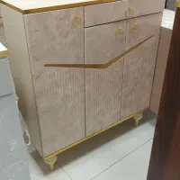 جا کفشی دو درب تک کشو چوبکده اهورا|جاکفشی، کمد، دراور|الوند, |دیوار