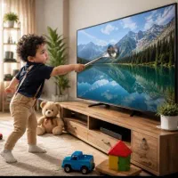 محافظ صفحه تلویزیون گلس40 43 48 50 55 65 75 77 85