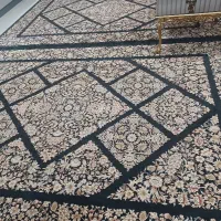 فرش فرهی مشکی ۲عدد