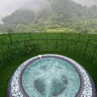 کلبه جنگلی با جکوزی و ویو عالی در رامسر