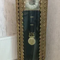 گنجه طلایی ساعت  طلایی آینه شمعدون طلایی در حدنو|بوفه، ویترین، کنسول|مشهد, پایگاه شکاری|دیوار