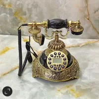 تلفن برنز در سه رنگ سنگ مرمر