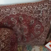 ی جفت پشتی وجفت بالش سنتی|رختخواب، بالش، پتو|کرمان, |دیوار