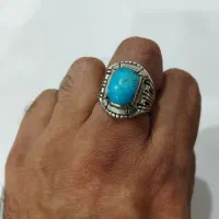 انگشتر فیروزه نیشابور مجید زنجان دومهر کهنه و زنده