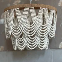 لوستر مکرومه و رافیا