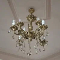 4عدد لوستر برنزی