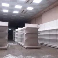 قفسه هایپرمارکت سفید پشت توری|فروشگاه و مغازه|نجف‌آباد, کشاورز|دیوار