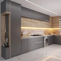کابینت MDF فلز هایگلاس نئوکلاسیک|مصالح و تجهیزات ساختمان|ورامین, ورامین|دیوار