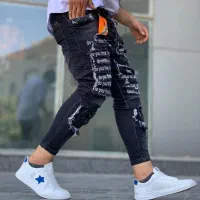 یک عدد شلوار لی.کمر کش