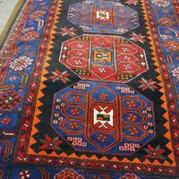 دوجفت ۳متری دستبافت زنجان رنگ گیاهی