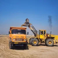 خاک ،لودر کمپرسی،تخریب