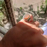 انگشتر عقیق یمنی کهنه