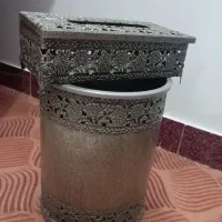 سطل اشغال و جادستمال کاغذی