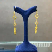 گوشواره طلا حلقه ای و کلیپسی|جواهرات|قم, ارم|دیوار