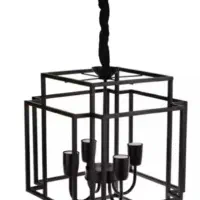 لوستر مدرن چهار شعله