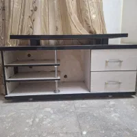 میز تلویزیون MDF کرم رنگ|میز تلویزیون|تهران, مسعودیه|دیوار