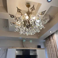 یک جفت لوستر برنج اصل|لوستر و چراغ آویز|تهران, جوادیه تهرانپارس|دیوار