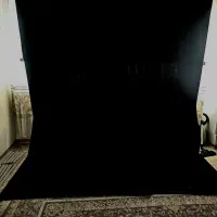 پرده کروماکی عکاسی مشکی  ۵ در۳