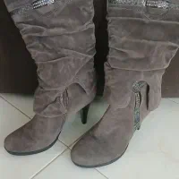 چکمه خارجی ساق دار نو|کیف، کفش، کمربند|همدان, |دیوار