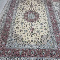 یک جفت فرش ۶متری گل ابریشم