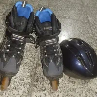 کفش اسکیت بسیار تمیز در حد نو