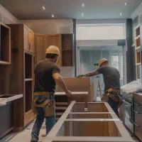 نصب کابینت کمد دیواری ترمووال پشت کابینتی