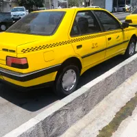 پژو 405 جی ال ایکس  ۱۳۹۶ تاکسی گردشی تهران|خودرو سواری و وانت|تهران, خلیج فارس|دیوار