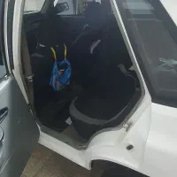 پراید بدون رنگ شاسی سالم کولر روشن