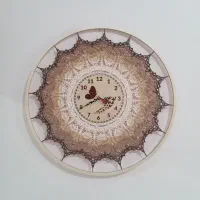 ساعت دیواری با موتور آرام‌گرد