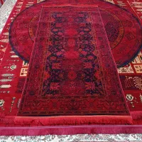 جفت قالیچه ۱ در ۱.۵۰ و ۱ در ۲ طرح سنتی دستباف