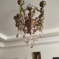 یک جفت لوستر برنز