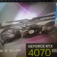 Msi RTX 4070 super 12g گارانتی فعال