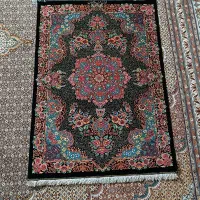 قالیچه تمام ابریشم قم ۶۰ × ۹۰|فرش|تهران, استاد معین|دیوار
