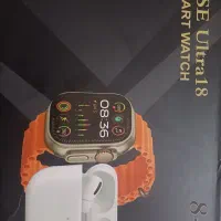 اسمارت واچ مدل اولترا۱۸نونوپلمپ با ایرپاد۸بندوکاور|ساعت|ایذه, |دیوار