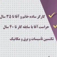 کارگر ساده آقا و خانم