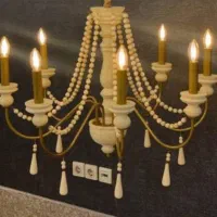 لوستر چوبی/راشا/تولیدی/ارزان/اقتصادی
