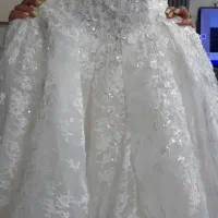 لباس عروس پفی نو دوخت مزونی فقط یک بار پوشیده|لباس|ملارد, |دیوار