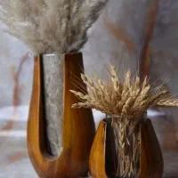 گلدان چوبی