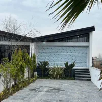 ویلا نما شیشه مدرن 175 متری خوش نقشه