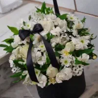 تاج گل نمایشگاه ، ترحیم رو مزاری و روقبری|گل و گیاه طبیعی|اصفهان, ابر|دیوار