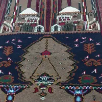 جا نمازی( نمازلیق) دست بافت ترکمنی