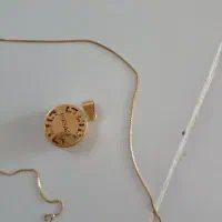 پلاک زنجیر ورساچ طلا|جواهرات|کرمانشاه, |دیوار