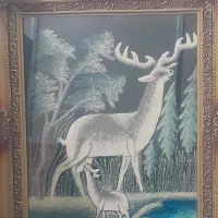 تابلو سوزن دوزی قدمت دار